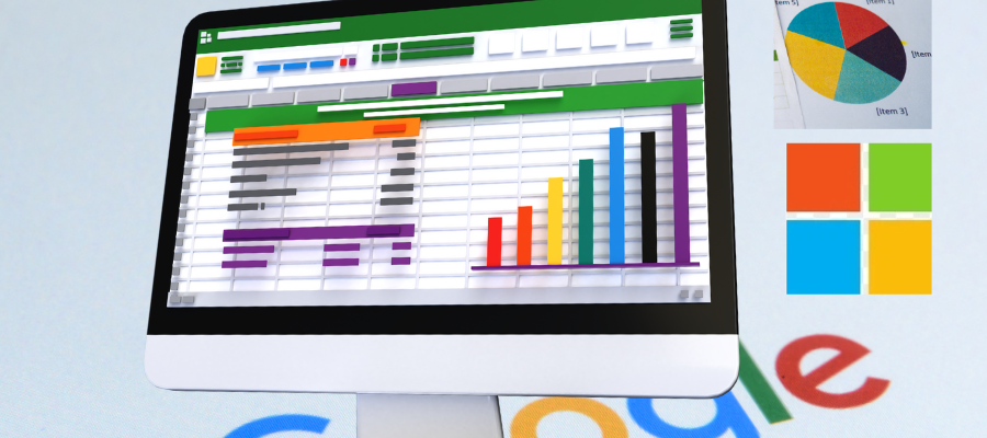 showing charts for training purposes