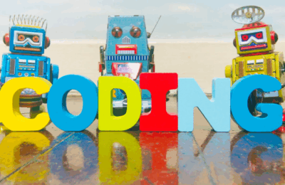 Kids toys to demonstrate coding